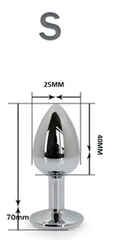 Plug joya circulo Metal