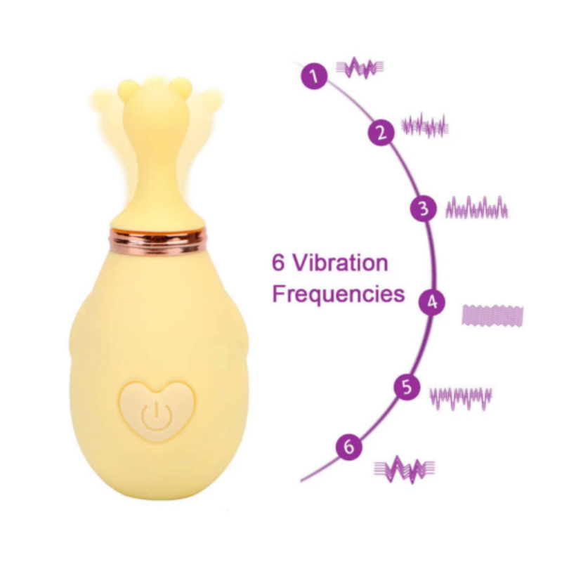 Vibrador Miji Mouse Amarillo